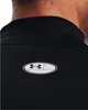 Close-up of the back of a black long-sleeve shirt with a logo tag. Produktbild-Vorschau