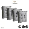 Sitzkissen 4er Set 40 x 40 cm Polster | Wasserdichtes Produktbild-Vorschau 8