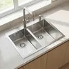 Spülbecken Aus Stahl Rea Toby Gebürsteter Stahl Produktbild-Vorschau 7