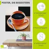 ARTland Poster Kaffee Größe: 70x70 cm Produktbild-Vorschau 2