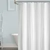 Unifarbener Duschvorhang -Höhe 180 x 220 Weiß  cm - Produktbild-Vorschau 3