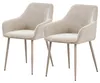 home24 Armlehnenstuhl - 2er-Set - Strukturstoff Produktbild-Vorschau 1