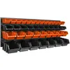A wall-mounted storage system with multiple bins. Náhled obrázku produktu