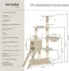 tectake® Kratzbaum Dominik 144 cm inklusive Treppe, 3 Produktbild-Vorschau 7
