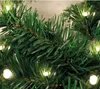 LEX Weihnachtsgirlande incl. LED Lichterkette 100 LEDs Produktbild-Vorschau 2