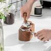 Espresso Tamper Station aus Walnussholz, 3-Loch 51 mm, Produktbild-Vorschau 7