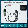 6/8/10/13/16A 3 Phase 11KW Type 2 EU EV Cordon de charge Voir les images du produit 10