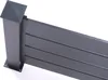 5er-Set Vorgartenzaun 1,9m VOGEL H.80cm aluminium grau Produktbild-Vorschau 7