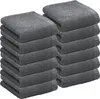 REDBEST Gästetuch Oceanside" 12er-Pack anthrazit 30x50 cm" Produktbild-Vorschau 1