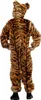 A person wearing a full-body tiger costume, viewed from the back. Voir les images du produit