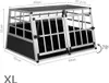 CADOCA® Hundetransportbox Aluminium Hundebox Kofferraum Produktbild-Vorschau 10