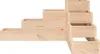 vidaXL Pflanzentreppe 4 Stufen 80,5x79x36 cm Massivholz Produktbild-Vorschau 4