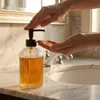 Vilde | Distributeur de savon en verre - Transparent - 400 Voir les images du produit 5