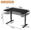 Radlove 150cm kancelářský stůl ve tvaru L elektricky Náhled obrázku produktu 7