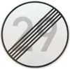 Original 2 x Verkehrszeichen Nr. 274-30 30 km/h und Nr. 282 Produktbild-Vorschau 3