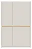 Armadio Forte OAK SQUERE 90 100, elegante armadio a 2 ante Anteprima dell’immagine prodotto 3