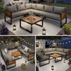 Flieks set salotto da giardino 5 pezzi, set di mobili da Anteprima dell’immagine prodotto 4