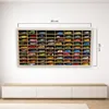 ArtTwist Modellauto Vitrine - Sammlervitrine Holz  zu 80 Produktbild-Vorschau 2