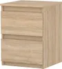 STIV Möbel | Nachttisch Sonoma Eiche 40x40x53,5 cm | 2 Produktbild-Vorschau 1