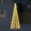 vidaXL Choinka LED na maszt 550 LED ciepła biel 300 cm Podgląd zdjęcia produktu 2