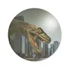 MuchoWow® Mauspad Mousepad Dinosaurier - Stadt - Kopf 30x30 Produktbild-Vorschau 1
