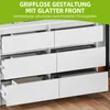 Schubladenschränke,  6 Schubladen mit Laufschienen, Kommode Produktbild-Vorschau 4