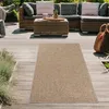Tapis aspect jute pour l'intérieur et l'extérieur, beige Voir les images du produit 2
