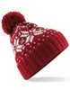 Beechfield Fair Isle Snowstar® Beanie Produktbild-Vorschau 1