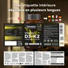 Gélules de vitamine D3 et K2 4 000 UI avec MK7, 180 gélules Voir les images du produit 7