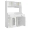 Flieks Armoire haute avec LED et portes coulissantes en Voir les images du produit 8