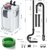 SunSun HW-703B Filtro esterno per acquari 1400 L/h 30 W con Anteprima dell’immagine prodotto 3