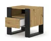 Nachttisch MONDI 48 cm Nachtschrank mit 1 Schublade Artisan Produktbild-Vorschau 3