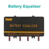 A black battery equalizer device with orange text and red and blue wires. Náhled obrázku produktu