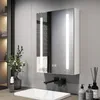 EMKE Armoire de toilette avec éclairage 145 x 500 x 700 mm Voir les images du produit 1