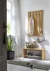 HAKU Wandgarderobe edelstahloptik, eiche - Echtholzfurnier, Produktbild-Vorschau 4