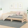 Výsuvná postel masivní borovice 2x (80 x 200) cm Náhled obrázku produktu 2
