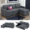 Sofa L Form Vitalispa Campina Grau 226 x 163 cm mit Produktbild-Vorschau 2