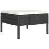 "2024 Moderne" 11-tlg. Garten-Lounge-Set mit Auflagen Poly Produktbild-Vorschau 4