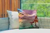 MuchoWow® Outdoor Kissen - Bungalow mit Sonnenuntergang auf Produktbild-Vorschau 3