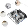 A collage of images showing a tile cutting tool and its applications. Náhled obrázku produktu