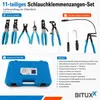 Bituxx 11 tlg Schlauchklemmenzangen Set Produktbild-Vorschau 3