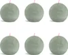Bolsius - Candela a sfera rustica - Ø76mm - Verde giada - Anteprima dell’immagine prodotto 1