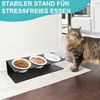 Futternapf Katzennapf 3er Set Futternapf Katze aus Keramik Produktbild-Vorschau 6