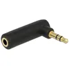 DELOCK Klinke Adapter 3,5mm -> 3,5mm Bu/St 90° Produktbild-Vorschau 1