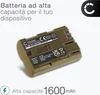 CELLONIC 1x Batteria per Fotocamera Compatibile con Canon Anteprima dell’immagine prodotto 2