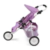 Poussette double tout-terrain, couleur lilas Voir les images du produit 2