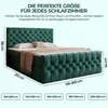 GOLDSTOFF TAURIEL Boxspringbett 160x200cm mit Produktbild-Vorschau 4