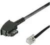 goobay TAE-F/RJ-11,RJ-14 Telefonkabel 6,0 m schwarz, 1 St. Produktbild-Vorschau 5