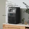 HOMCOM Kommerzielle Eiswürfelmaschine 30 kg/24H Eismaschine Produktbild-Vorschau 3