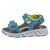 Primigi Kinder Sandalen Onda aus blauem Naturleder mit Produktbild-Vorschau 2